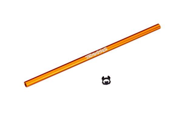 Traxxas Driveshaft, Center (214mm) - Orange-Anodized