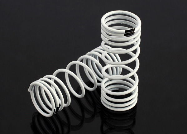 Traxxas Progressive Rate Front Shock Springs (White) (2) - Click Image to Close