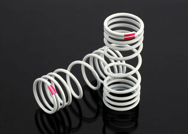 Traxxas Progressive Rate Front Shock Springs (Pink) (2) - Click Image to Close