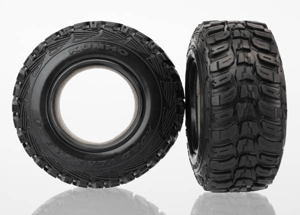 Traxxas Tires, Kumho (Dual Profile 4.3x1.7- 2.2/3.0") (2)/ Foam