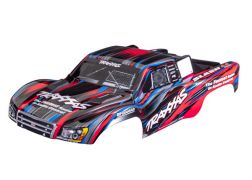 Traxxas Body Slash 4X4 Red (Painted Decals Applied) - Click Image to Close