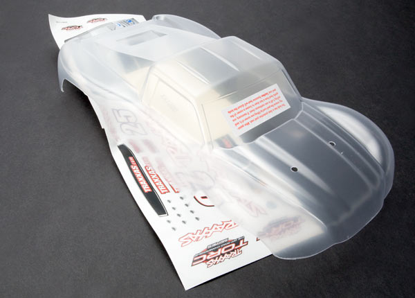 Traxxas 1/16 Slash Body (Clear)