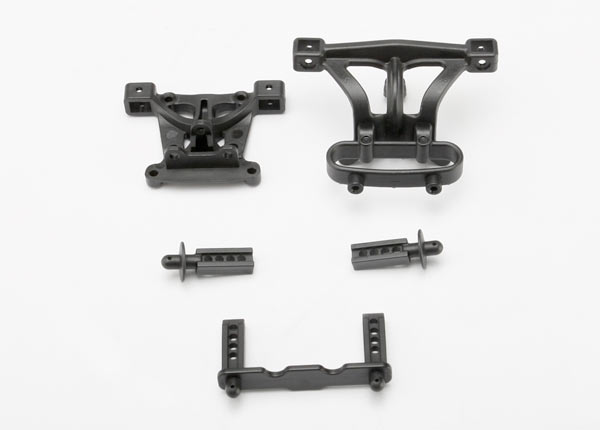 Traxxas Front & Rear Body Mounts w/Mount Posts - Click Image to Close