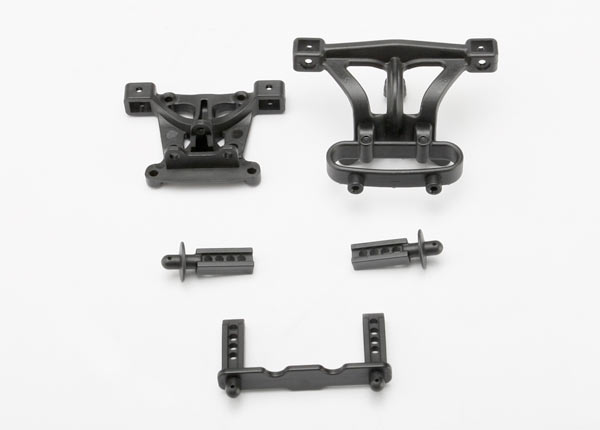 Traxxas Front & Rear Body Mounts w/Mount Posts