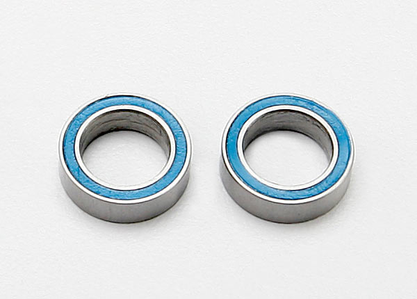 Traxxas 8x12x3.5mm Blue Rubber Sealed Ball Bearings (2) - Click Image to Close