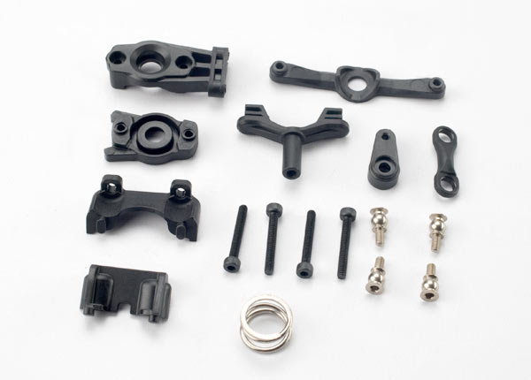Traxxas Upper & Lower Steering Arm Set - Click Image to Close