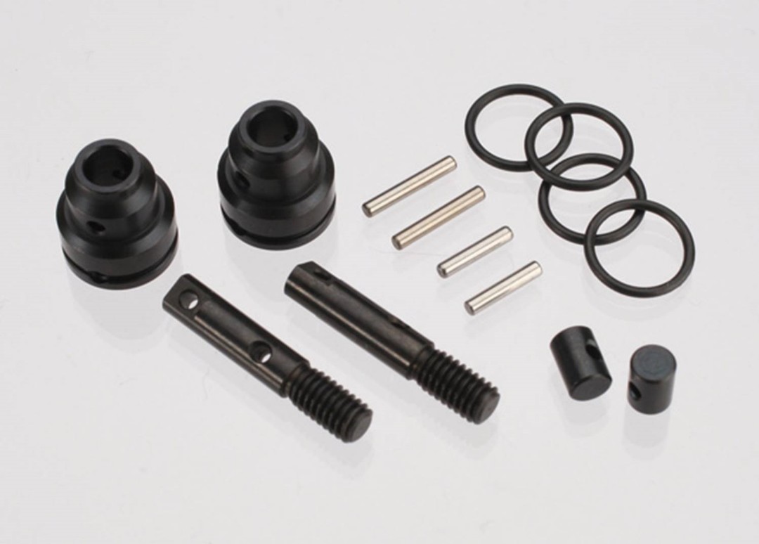 Traxxas Rebuild Kit, Steel Constant-Velocity Driveshafts (Includes pins, o-rings, stub axles for driveshaft assemblies)