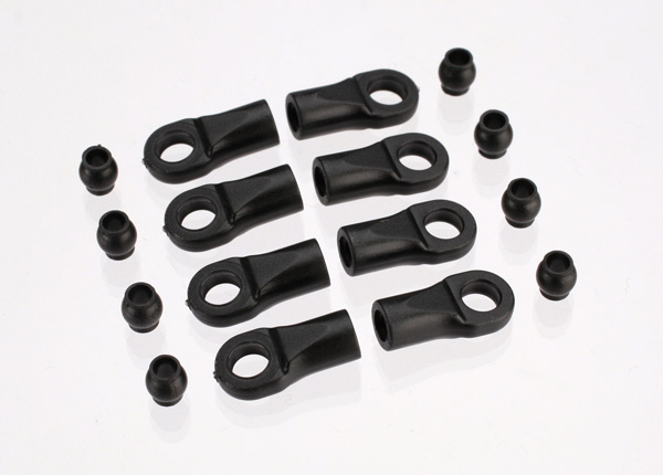 Traxxas Rod End Set w/Hollow Balls (8) - Click Image to Close