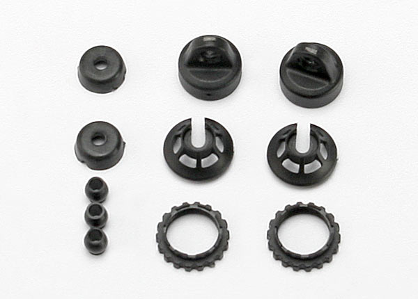 Traxxas GTR Shock Caps w/Spring Retainers