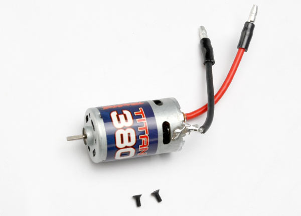 Traxxas Titan 380 Brushed Motor (18T) - Click Image to Close