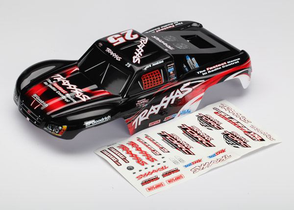 Traxxas Body, Mark Jenkins #25, 1/16 Slash (Graphics Are Painted And Decals Applied)