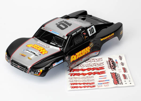 1//16 Slash Traxxas TRA7084R Body painted, decals applied Mark Jenkins #25