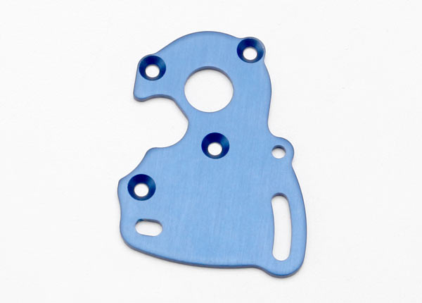 Traxxas Motor Plate (Blue) - Click Image to Close