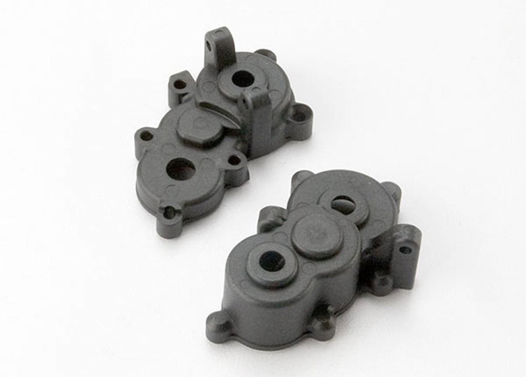 Traxxas Gearbox Halves, Front & Rear - Click Image to Close