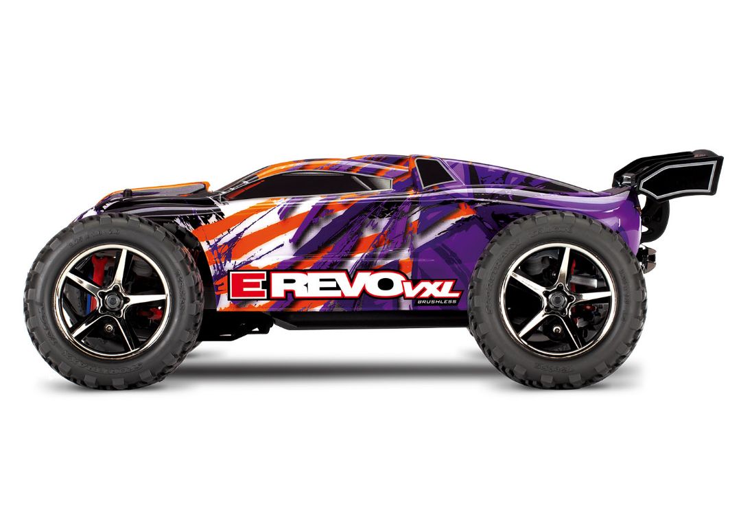 Traxxas E-Revo VXL 1/16 4WD Brushless RTR Truck Purple