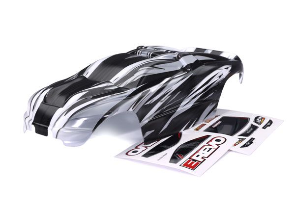 Traxxas Body, 1/16 E-Revo, ProGraphix, requires paint - Click Image to Close