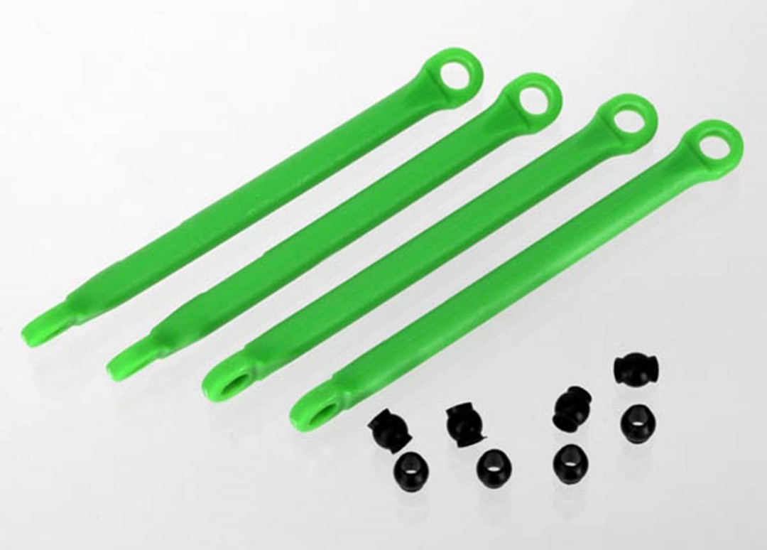 Traxxas Push Rod (Molded Composite) (Green) (4)/ Hollow Balls (8 - Click Image to Close