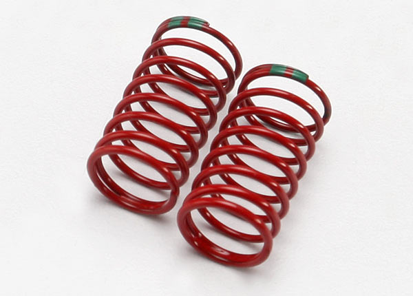 Traxxas GTR Shock Spring Set (Double Green - 0.88) (2) (1/16 Sla