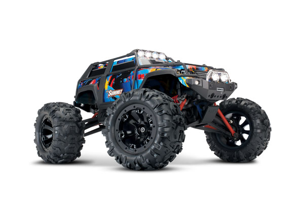 Traxxas Summit: 1/16 Scale 4WD Electric Extreme Terrain Monster - Click Image to Close