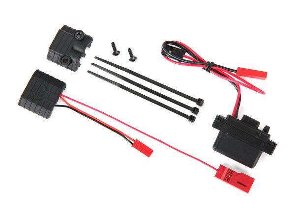 Traxxas LED Lights, Power Supply (Regulated, 3V, 0.5 amp)/ Power Tap Connector (With Cable)/ 2.6x8 BCS (2)