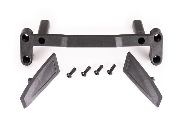Traxxas Body reinforcement set, front (left & right)/ body posts, front (fits #7412 series bodies)