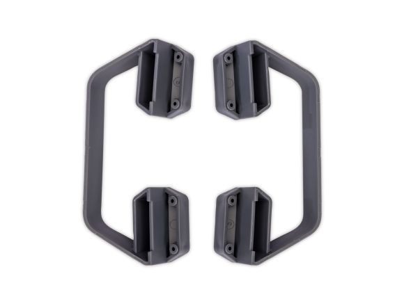 Traxxas Nerf Bars, Chassis - Slate Gray (2)