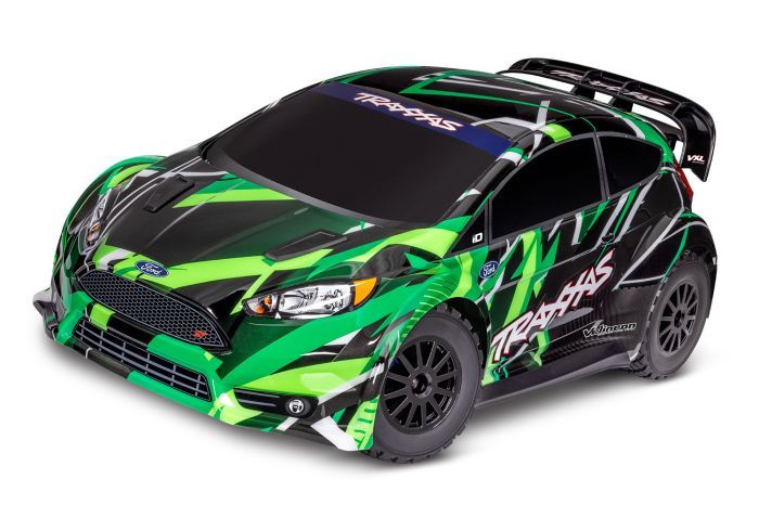 Traxxas Ford Fiesta Rally VXL 4X4 - Green