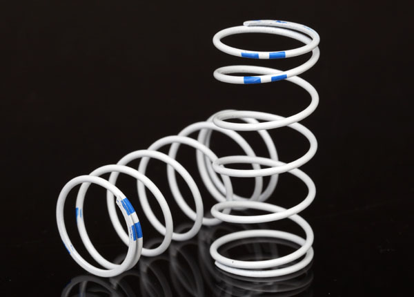 Traxxas Progressive Rate Long GTR Shock Springs (Blue - 0.892) (