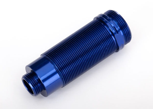 Traxxas Body, GTR xx-long shock, aluminum (blue-anodized) (PTFE - Click Image to Close