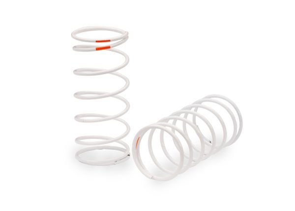 Traxxas Shock Springs (GTR Short) (0.58 Rate) (1 Pair) - White
