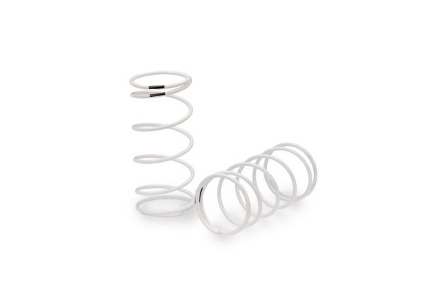 Traxxas Shock Springs (GTR Short) (0.70 Rate) (1 Pair) - White