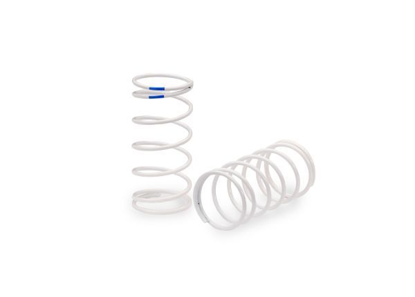 Traxxas Shock Springs (GTR Short) (0.87 Rate) (1 Pair) - White
