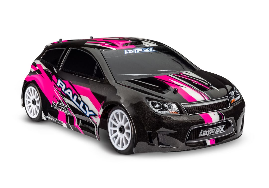 LaTrax Rally 1/18 4WD RTR Rally Racer - BLACK - Click Image to Close