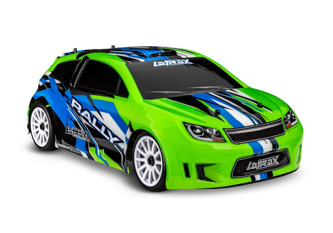 LaTrax Rally 1/18 4WD RTR Rally Racer - GREENX - Click Image to Close