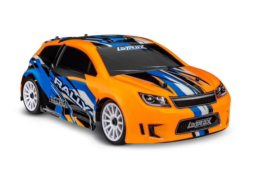 LaTrax Rally 1/18 4WD RTR Rally Racer - ORANGEX - Click Image to Close