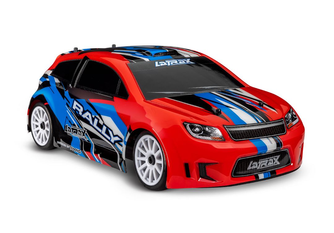 LaTrax Rally 1/18 4WD RTR Rally Racer - REDX - Click Image to Close