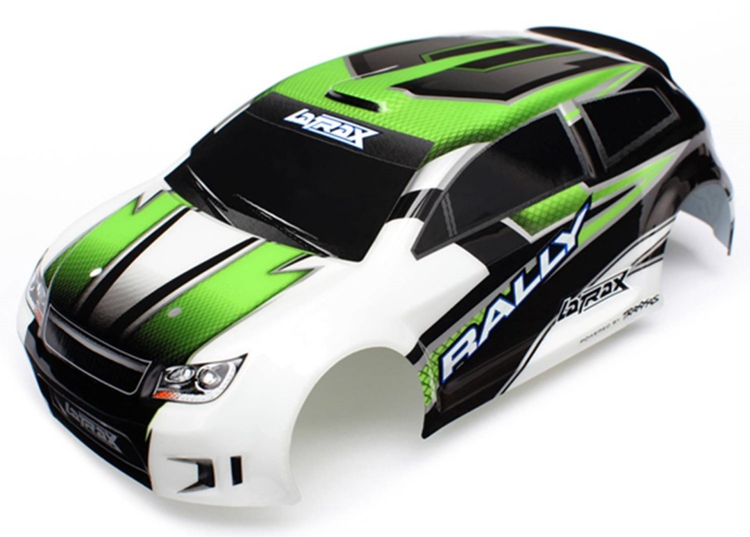 Traxxas Body (Green), LaTrax 1/18 with Decals - Click Image to Close