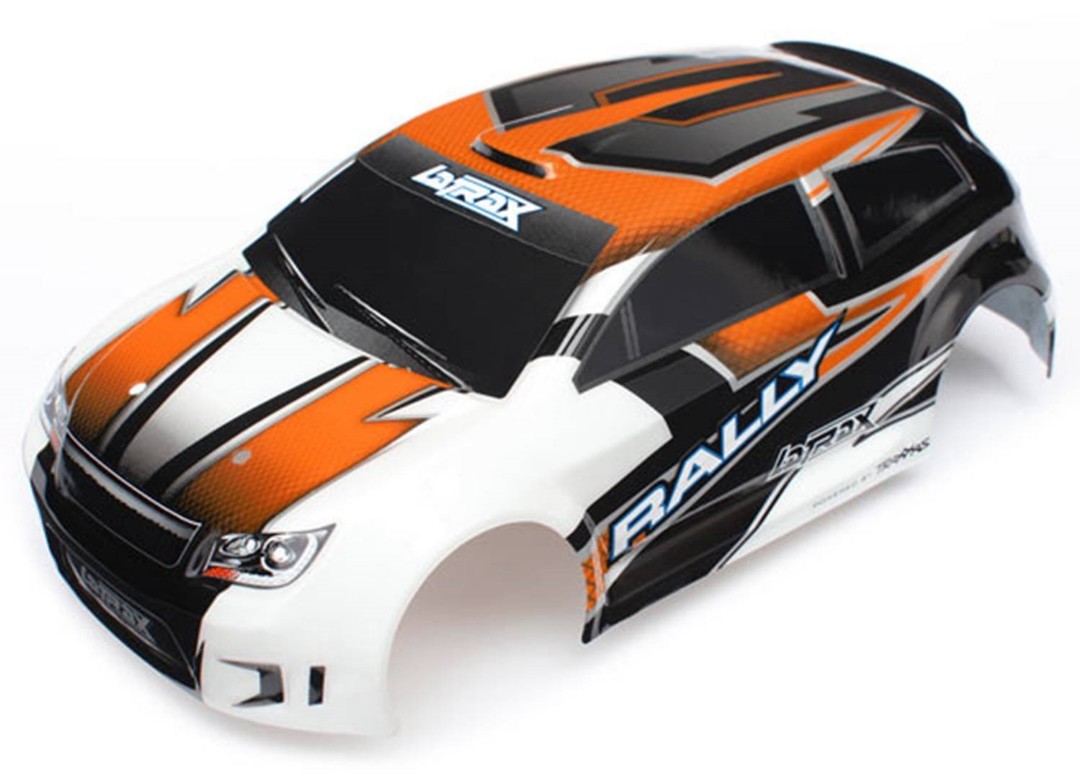 LaTrax Body (Orange), 1/18 with Decals - Click Image to Close