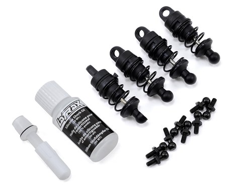 LaTrax Oil Filled Shock Set with Springs (4) - Click Image to Close