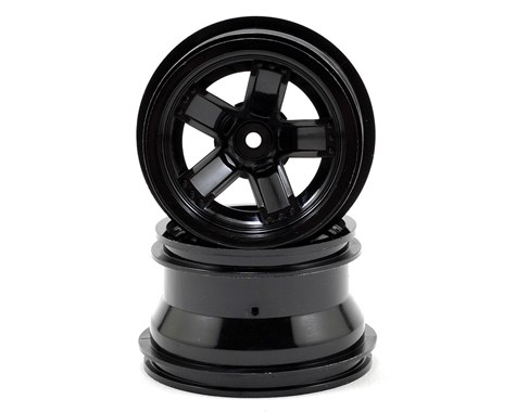 Traxxas LaTrax Teton 5 Spoke Wheels (Black) (2) - Click Image to Close