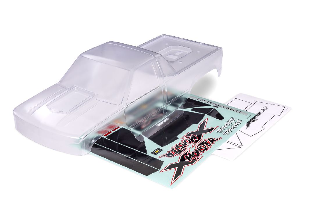 Traxxas Body, GMT400 CK Truck (clear, requires painting)