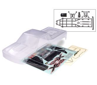 Traxxas Body Heavy Duty Chevrolet GMT400 CK Truck - Clear