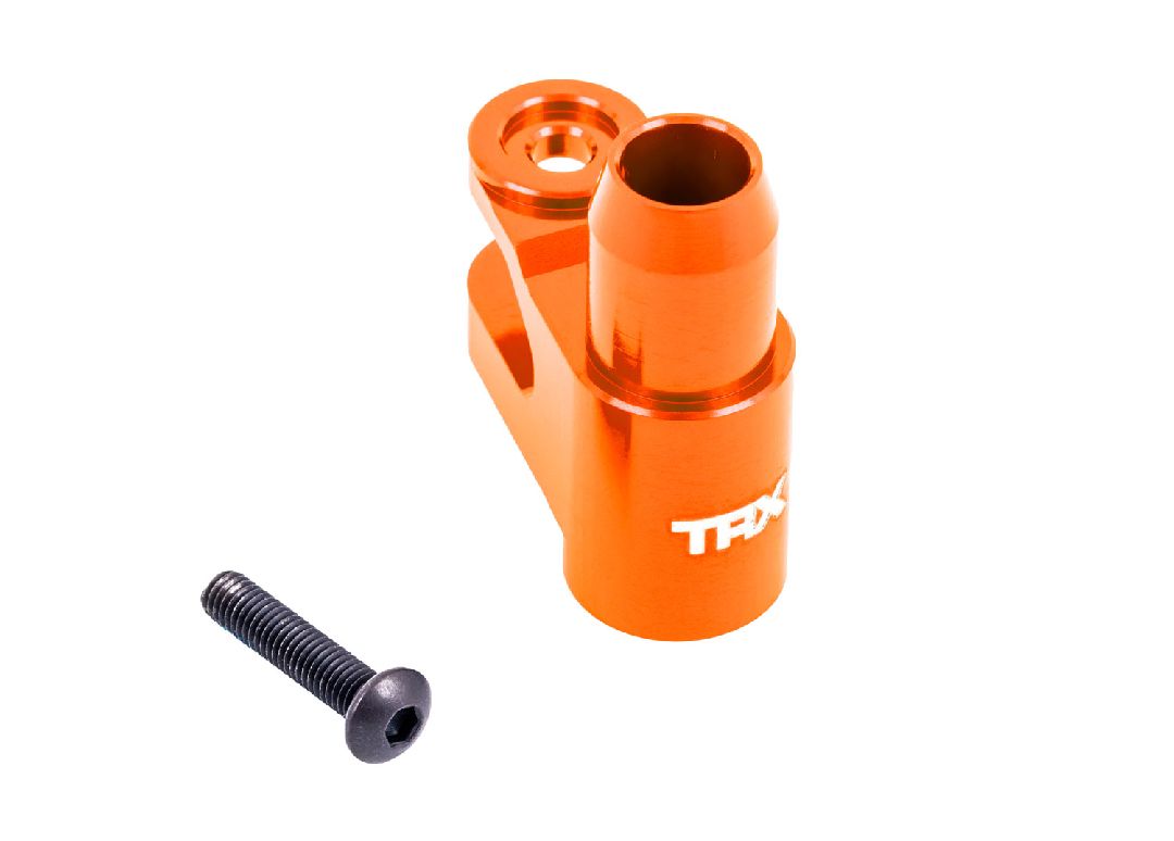 Traxxas Servo Horn Steering 6061-T6 Aluminum (Orange-Anodized)