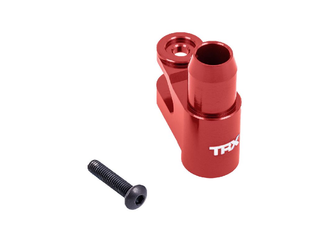 Traxxas Servo Horn Steering 6061-T6 Aluminum (Red-Anodized)