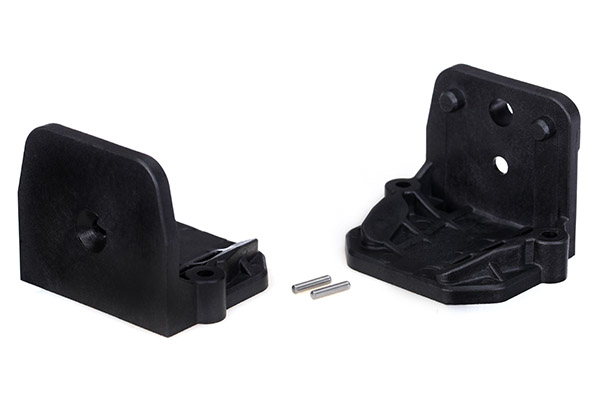 Traxxas Motor mounts (front and rear)/ pins (2) - Click Image to Close