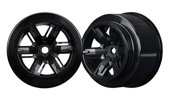 Traxxas X-Maxx Wheels (Left & Right) (2) - Click Image to Close