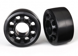 Traxxas Wheels (2) (for #7776 wheelie bar) - Click Image to Close