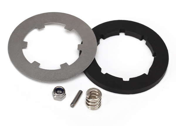 Traxxas Rebuild kit, slipper clutch (steel disc/friction insert - Click Image to Close