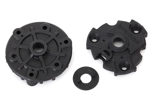 Traxxas Housing, cush drive (front & rear halves) - Click Image to Close