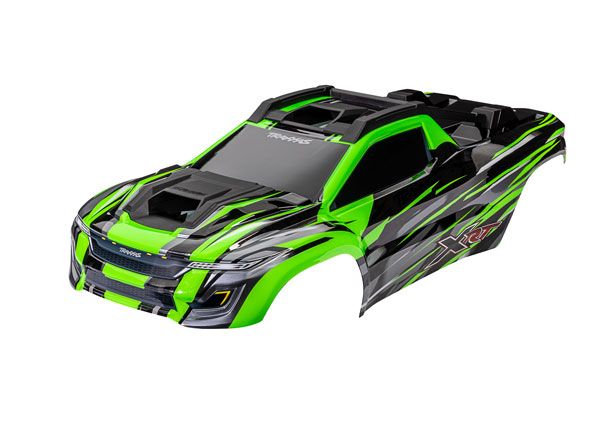 Traxxas Body, XRT, Green (Painted, Decals Applied)